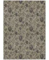 Addison Chantille Machine Washable Acn680 3'x5' Area Rug In Brown