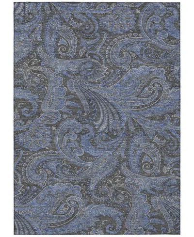 Addison Chantille Acn654 2'6"x3'10" Area Rug In Charcoal