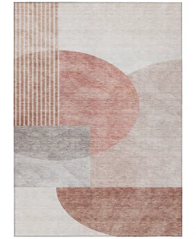 Addison Chantille Acn678 2'6"x3'10" Area Rug In Copper