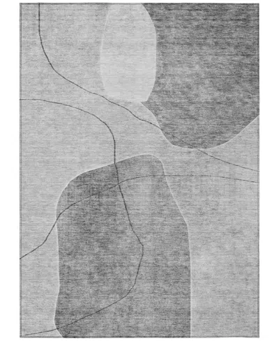 Addison Chantille Acn672 3'x5' Area Rug In Silver