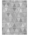 Addison Chantille Acn672 3'x5' Area Rug In Gray
