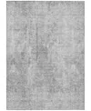 Addison Chantille Machine Washable Acn656 3'x5' Area Rug In Gray