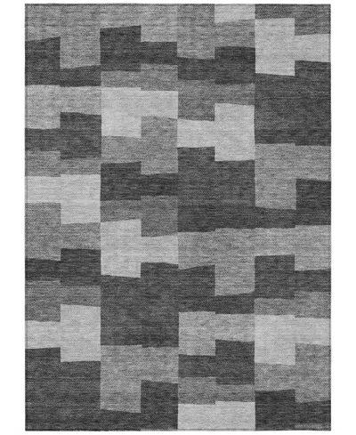 Addison Chantille Machine Washable Acn659 3'x5' Area Rug In Gray