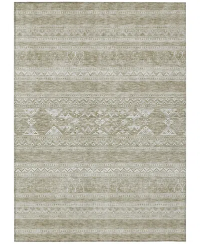 Addison Chantille Acn714 3'x5' Area Rug In Khaki