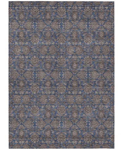 Addison Chantille Machine Washable Acn702 3'x5' Area Rug In Navy