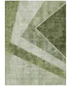 Addison Chantille Acn671 3'x5' Area Rug In Olive