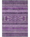 Addison Chantille Acn714 3'x5' Area Rug In Purple