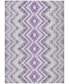 Addison Chantille Acn684 3'x5' Area Rug In Purple