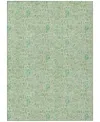 Addison Chantille Machine Washable Acn660 3'x5' Area Rug In Green