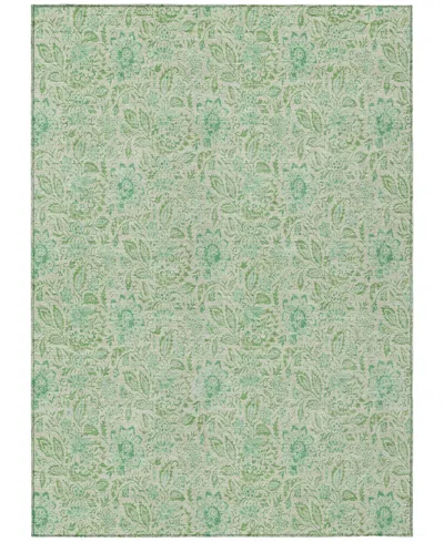 Addison Chantille Machine Washable Acn660 3'x5' Area Rug In Green