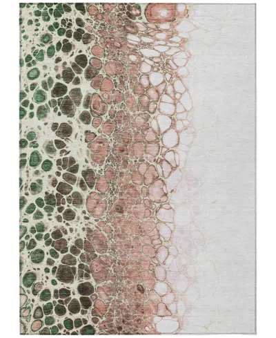 Addison Chantille Acn707 3'x5' Area Rug In Salmon