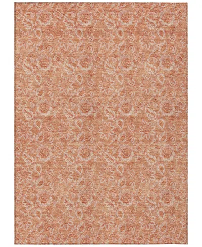 Addison Chantille Acn662 3'x5' Area Rug In Salmon