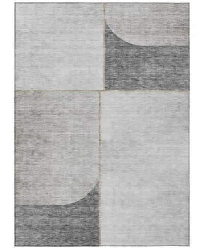 Addison Chantille Machine Washable Acn717 3'x5' Area Rug In Taupe