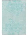 Addison Chantille Machine Washable Acn673 3'x5' Area Rug In Teal