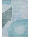 Addison Chantille Acn685 3'x5' Area Rug In Teal