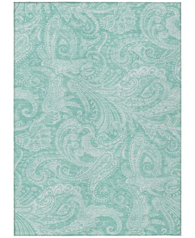 Addison Chantille Machine Washable Acn654 3'x5' Area Rug In Teal