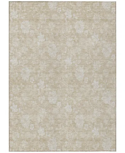 Addison Chantille Acn681 5'x7'6" Area Rug In Beige