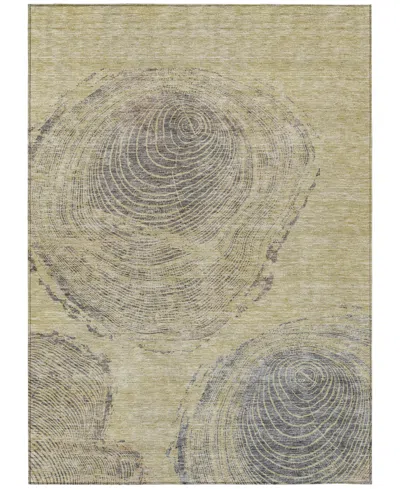 Addison Chantille Machine Washable Acn713 5'x7'6" Area Rug In Beige