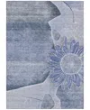 Addison Chantille Acn682 5'x7'6" Area Rug In Blue