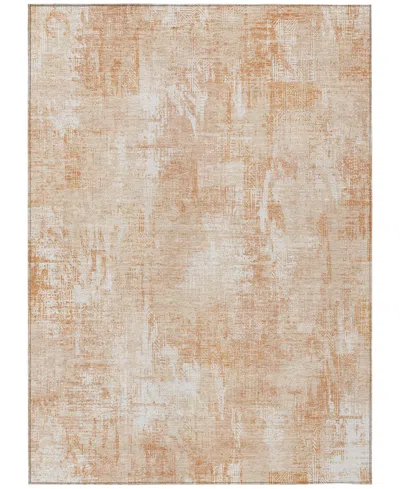 Addison Chantille Acn725 5'x7'6" Area Rug In Coral
