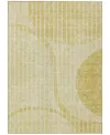 Addison Chantille Acn723 5'x7'6" Area Rug In Gold