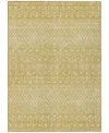 Addison Chantille Acn691 5'x7'6" Area Rug In Gold