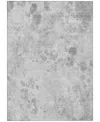 Addison Chantille Machine Washable Acn724 5'x7'6" Area Rug In Gray