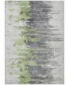 Addison Chantille Acn704 5'x7'6" Area Rug In Green