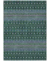 Addison Chantille Acn708 5'x7'6" Area Rug In Green