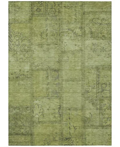 Addison Chantille Acn685 5'x7'6" Area Rug In Green