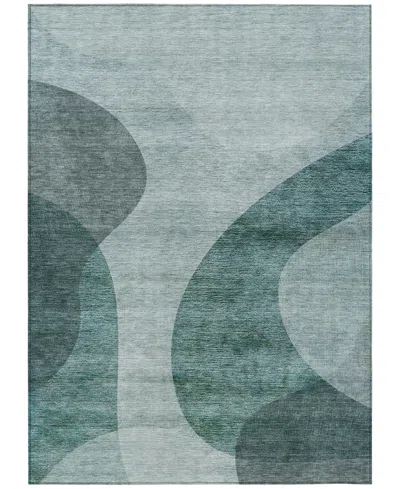 Addison Chantille Acn657 5'x7'6" Area Rug In Green