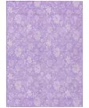 Addison Chantille Acn681 5'x7'6" Area Rug In Lilac