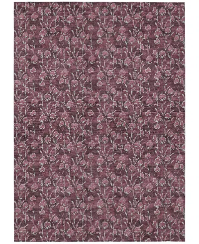 Addison Chantille Acn692 5'x7'6" Area Rug In Mauve