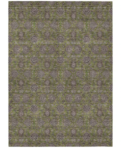 Addison Chantille Acn702 5'x7'6" Area Rug In Olive