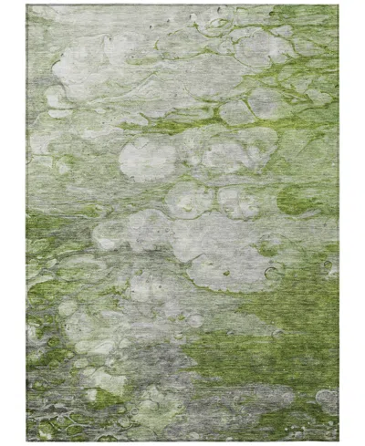 Addison Chantille Acn698 5'x7'6" Area Rug In Olive