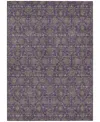 Addison Chantille Acn702 5'x7'6" Area Rug In Purple