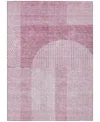 Addison Chantille Acn711 5'x7'6" Area Rug In Rose