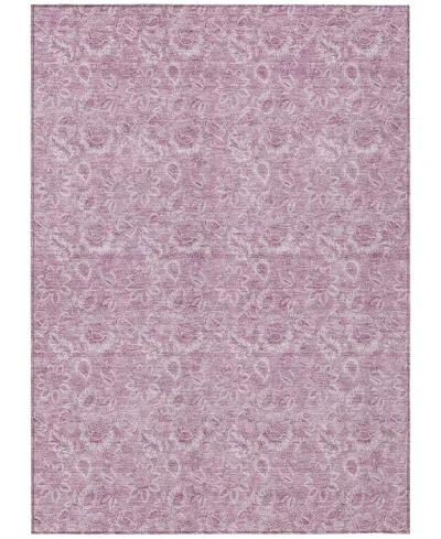 Addison Chantille Acn662 5'x7'6" Area Rug In Rose
