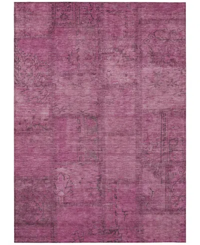 Addison Chantille Acn685 5'x7'6" Area Rug In Rose