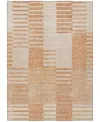 Addison Chantille Acn686 5'x7'6" Area Rug In Salmon