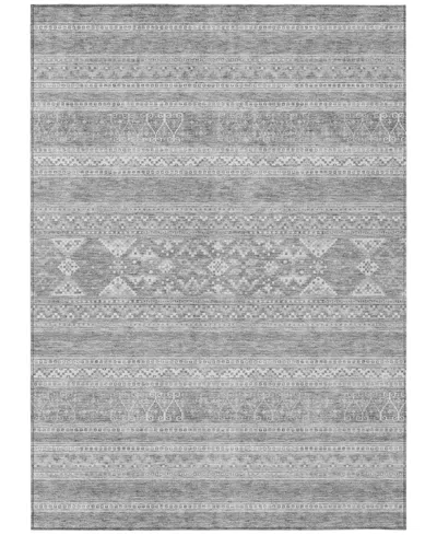 Addison Chantille Acn714 5'x7'6" Area Rug In Silver