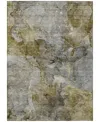 Addison Chantille Machine Washable Acn689 5'x7'6" Area Rug In Taupe