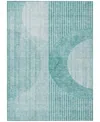 Addison Chantille Acn682 5'x7'6" Area Rug In Teal