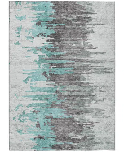 Addison Chantille Acn704 5'x7'6" Area Rug In Teal