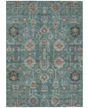 Addison Chantille Acn697 5'x7'6" Area Rug In Teal