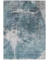 Addison Chantille Acn719 5'x7'6" Area Rug In Teal