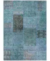 Addison Chantille Acn682 5'x7'6" Area Rug In Teal