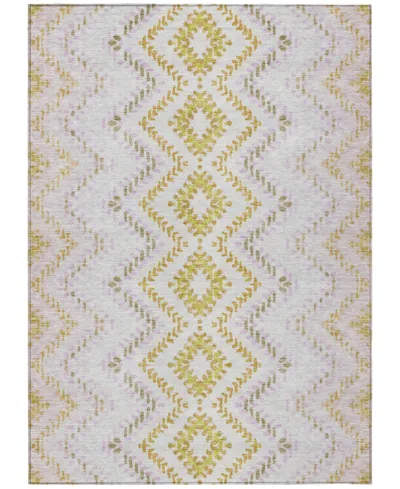 Addison Chantille Acn683 5'x7'6" Area Rug In White
