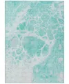 Addison Chantille Machine Washable Acn682 8'x10' Area Rug In Aqua