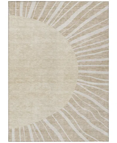 Addison Chantille Acn668 8'x10' Area Rug In Beige